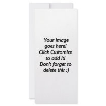 Do it yourself custom product blank template rack cards