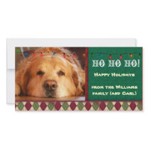 Do it yourself dog photo holiday card photo cards