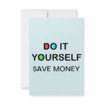 DO IT YOURSELF ~ Invitations Size: 3.5" x 5"