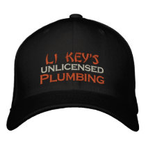 Do-It-Yourself Plumbing Baseball Cap
