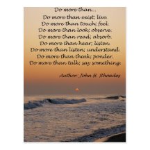 Do More Than... Postcard