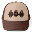 Do No Evil Monkeys hats