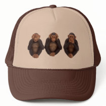 Do No Evil Monkeys hats