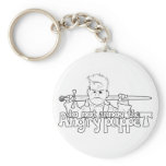 Do Not Annoy The Angry Puppet Keychains