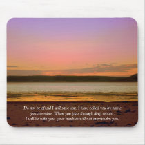 Do not be afraid mouse pad