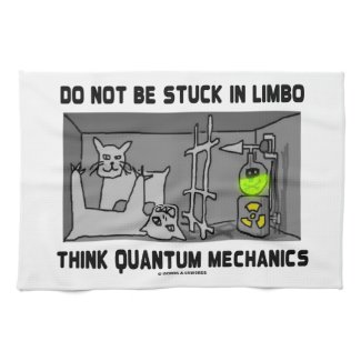 Do Not Be Stuck In Limbo Think Quantum Mechanics Towels