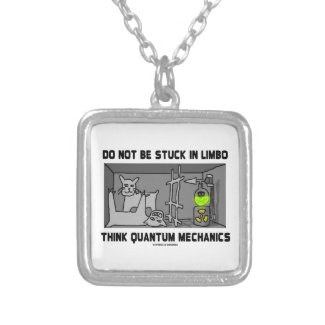 Do Not Be Stuck In Limbo Think Quantum Mechanics Necklaces