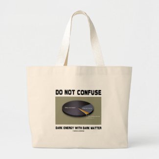 Do Not Confuse Dark Energy With Dark Matter Tote Bag