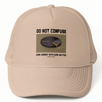 Do Not Confuse Dark Energy With Dark Matter hat