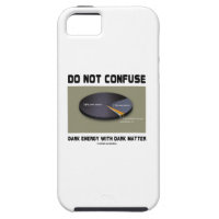 Do Not Confuse Dark Energy With Dark Matter iPhone 5 Covers