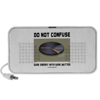 Do Not Confuse Dark Energy With Dark Matter Mini Speakers