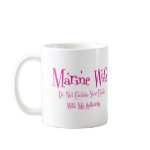 Do Not Confuse, Marine Wife Coffee Mug
