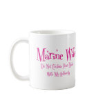 Do Not Confuse, Marine Wife Mug