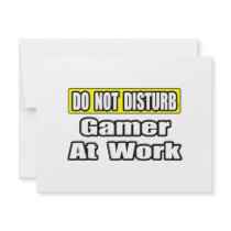 Do Not Disturb...Game At Work Custom Announcements