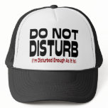 Do Not Disturb hats