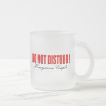Do Not Disturb Honeymoon Couple Mug