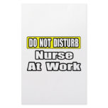 Do Not Disturb...Nurse At Work Personalized Stationery