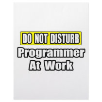 Do Not Disturb...Programmer At Work letterhead by Programmer_Shirts Do Not Disturb...Programmer At Work letterhead