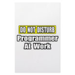 Do Not Disturb...Programmer At Work stationery