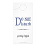 do not disturb rack card