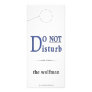 do not disturb personalized rack card