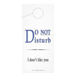 do not disturb rack cards
