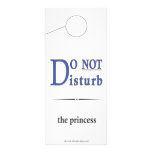 do not disturb rack card design