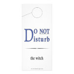 do not disturb rack card design