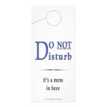 do not disturb rack card