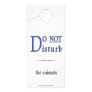 do not disturb rack card