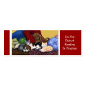 Do Not Disturb Reading In Progress business cards by SherryHolderHunt Do Not Disturb Reading In Progress business cards