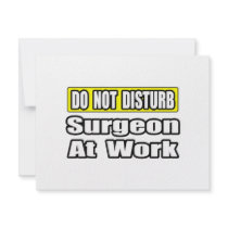 Do Not Disturb...Sugeon At Work invitations