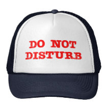 Do Not Disturb hats