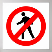 Do Not Enter Poster