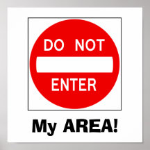 Do Not Enter Sign (Poster)