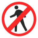 Do Not Enter stickers by Georgios Do Not Enter stickers