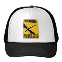Do Not Feed the Dragons Mesh Hat