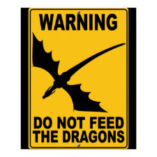 Do Not Feed the Dragons Posters