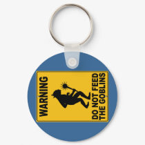 Do Not Feed the Goblins keychains by thefrozenduck Do Not Feed the Goblins keychains