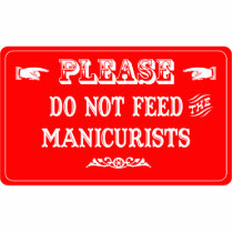 Do Not Feed The Manicurists photo sculptures by whatitis Do Not Feed The Manicurists photo sculptures