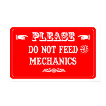 Do Not Feed The Mechanics posters