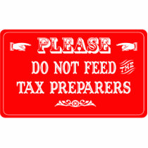 Do Not Feed The Tax Preparers photo sculptures by whatitis Do Not Feed The Tax Preparers photo sculptures