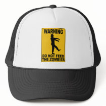 Do Not Feed the Zombies Mesh Hat