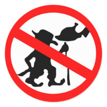 Do Not Feed Troll stickers