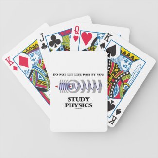 Do Not Let Life Pass By You Study Physics Doppler Playing Cards