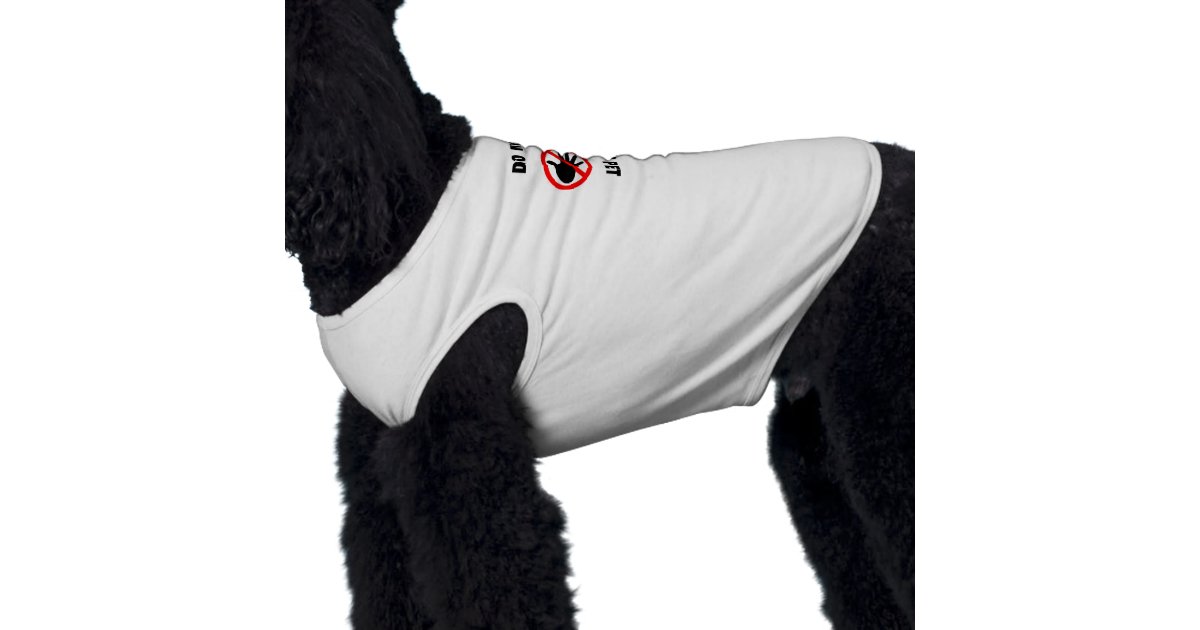 Do Not Pet tshirt for dogs Zazzle