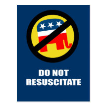 Do Not Resuscitate Post Cards