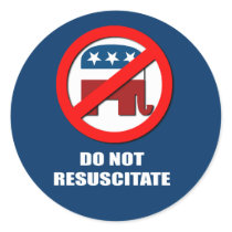 Do Not Resuscitate Stickers