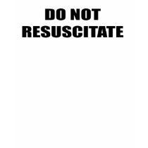 Do Not Resuscitate t-shirts by Politicaltshirts Do Not Resuscitate t-shirts