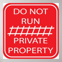 DO NOT RUN - PRIVATE PROPERTY PRINT